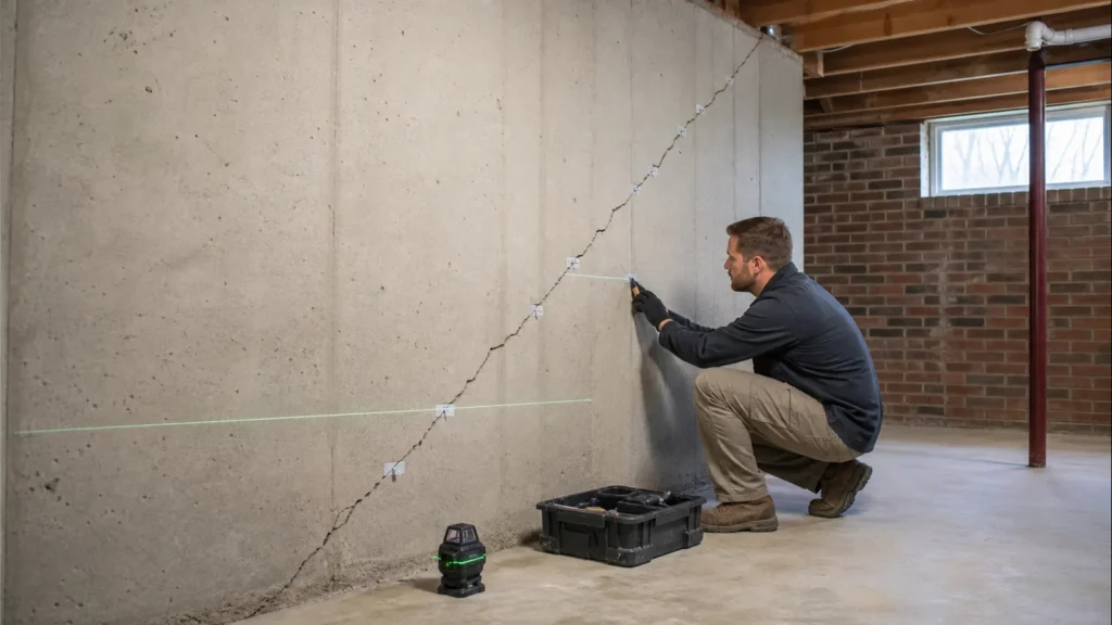 A Boonville Homeowner’s Guide to Cracked Wall Structural Repair — realistic Boonville, Indiana foundation service scene